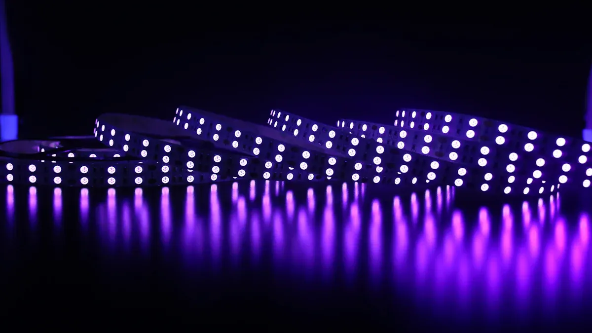 Come evitare cadute di tensione nei progetti di sistemi di illuminazione flessibile a LED ultra lunghi